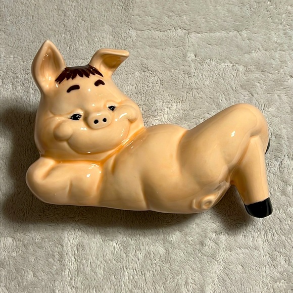 Yozie Mold. Vintage Ceramic Pink Piggy 🐖 🐷 - Picture 1 of 7